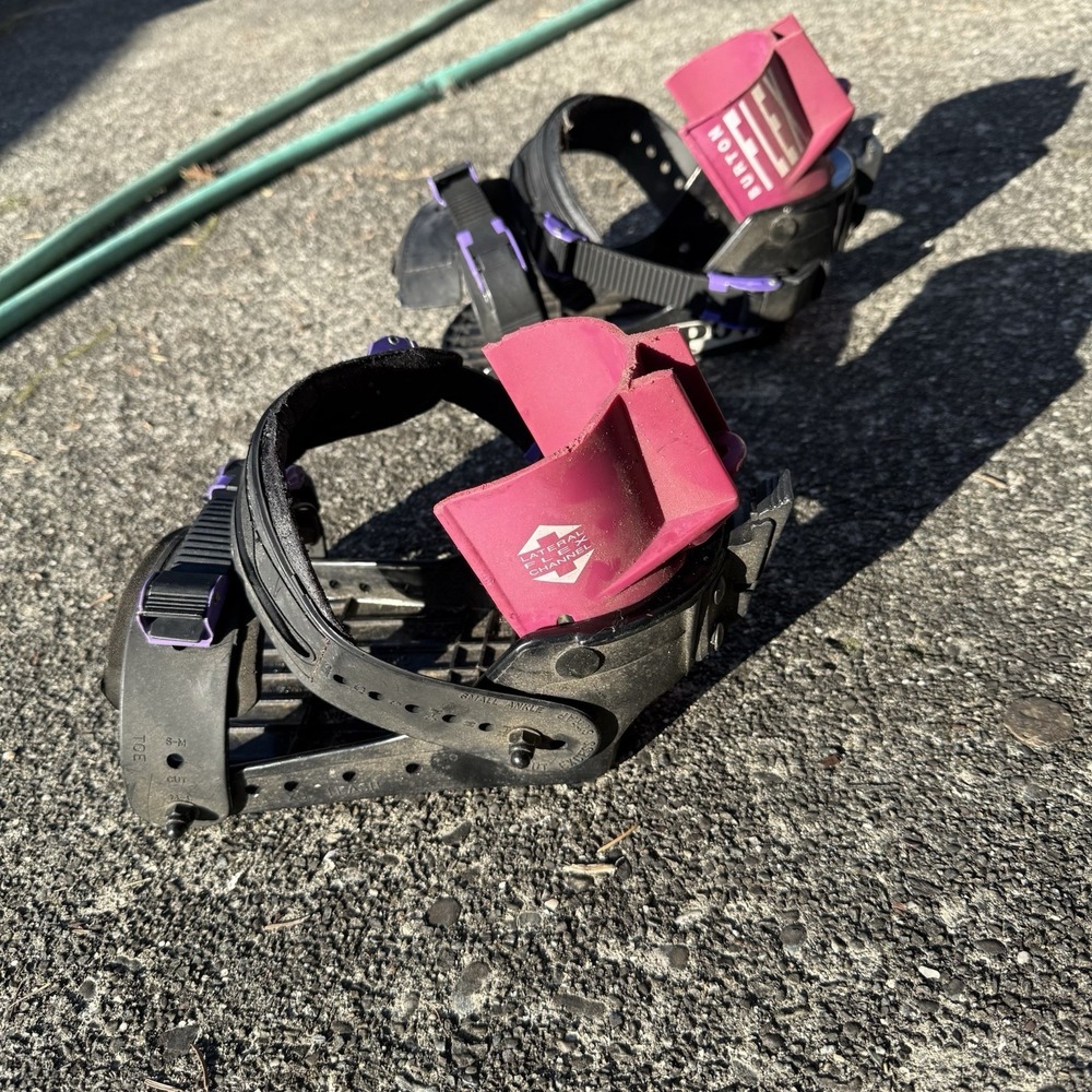 Vintage Burton Flex Bindings Small - PARTS/REPAIR 80's 90's 2K